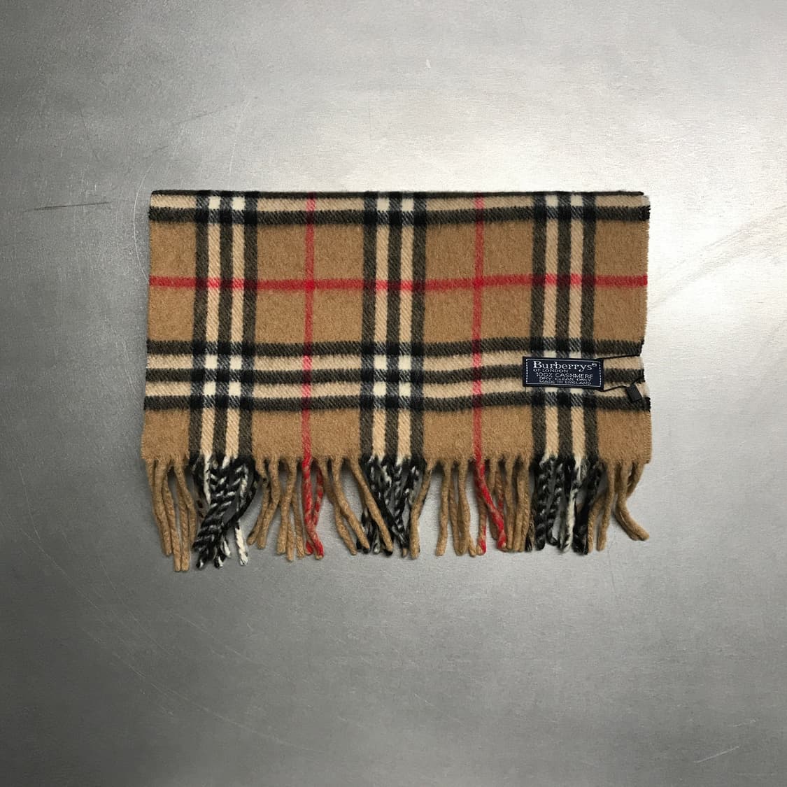 버버리 정품 캐시미어 머플러 베이지 상품이미지2