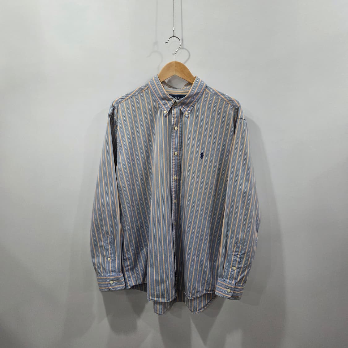 폴로랄프로렌 버튼다운 스트라이프 셔츠 XXL  상품이미지1
