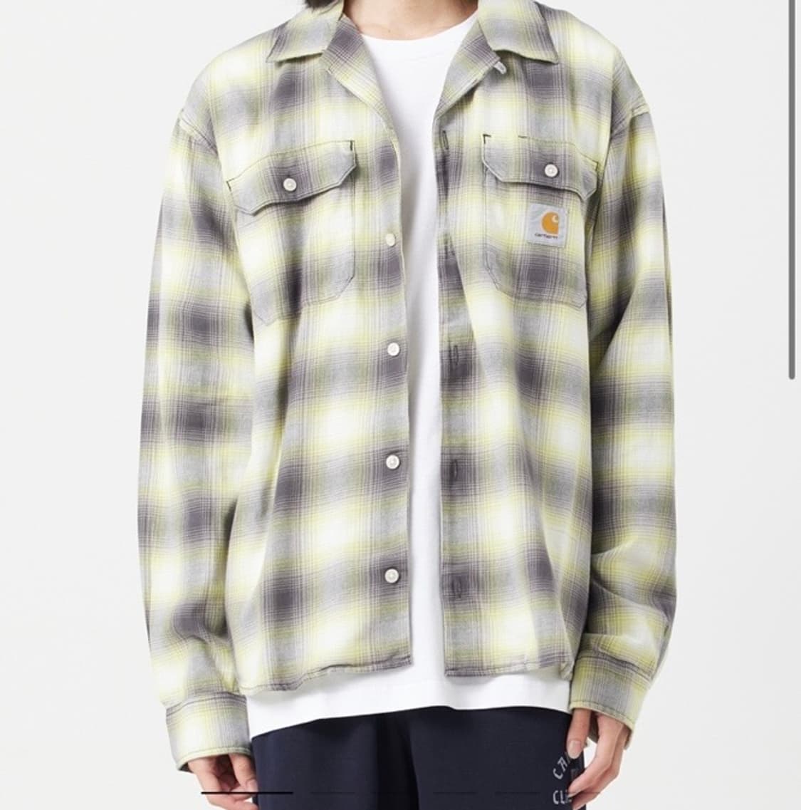 칼하트wip 블렌처드 체크 셔츠 상품이미지1