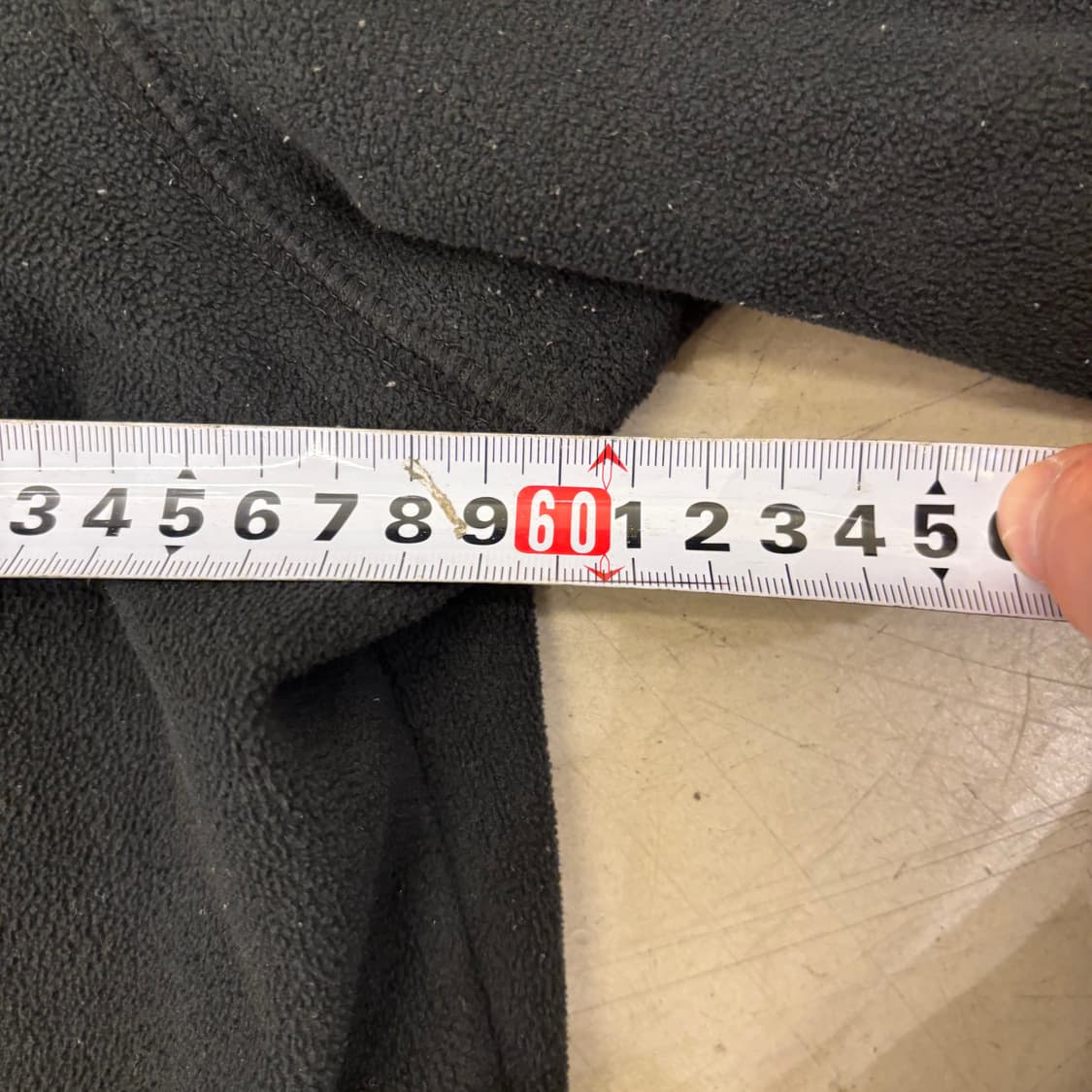 컬럼비아 블랙 스몰로고 플리스 집업 상품이미지5