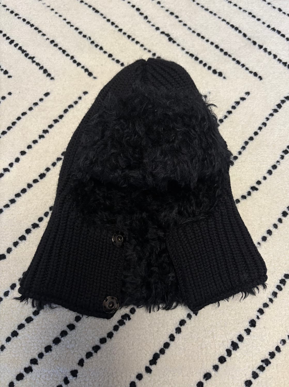 Prada 양모 헤어리 트루퍼 햇 상품이미지2