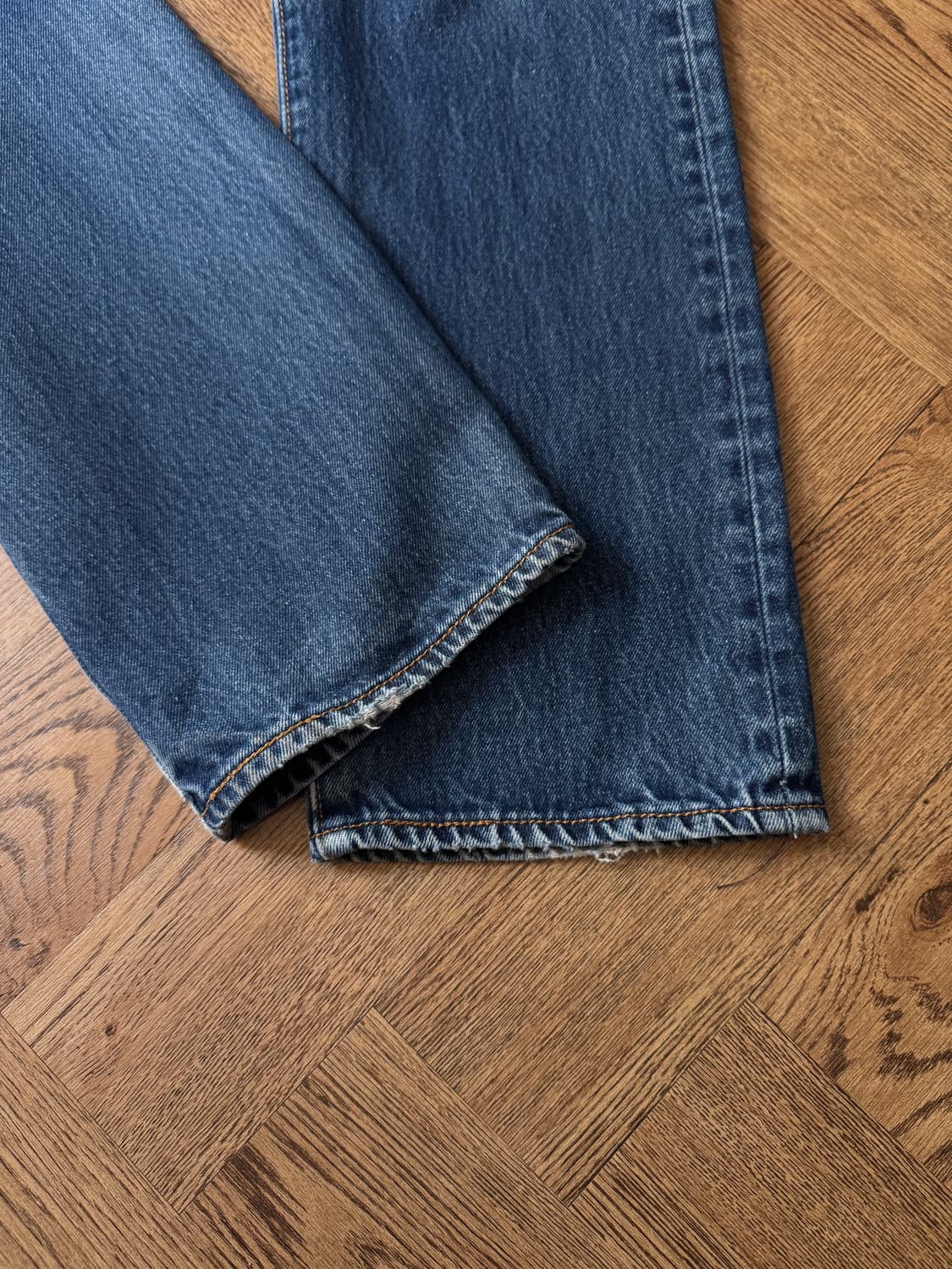 [34]리바이스 501 빈티지 페이딩 스트레이트 데님 팬츠 상품이미지5