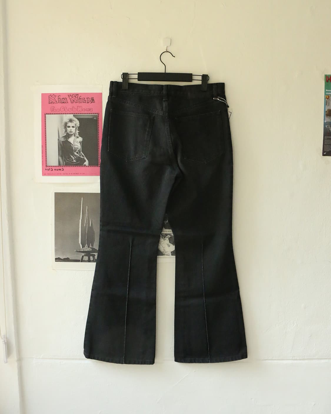 존 로렌스 설리반 블랙 부츠컷 데님팬츠  상품이미지5