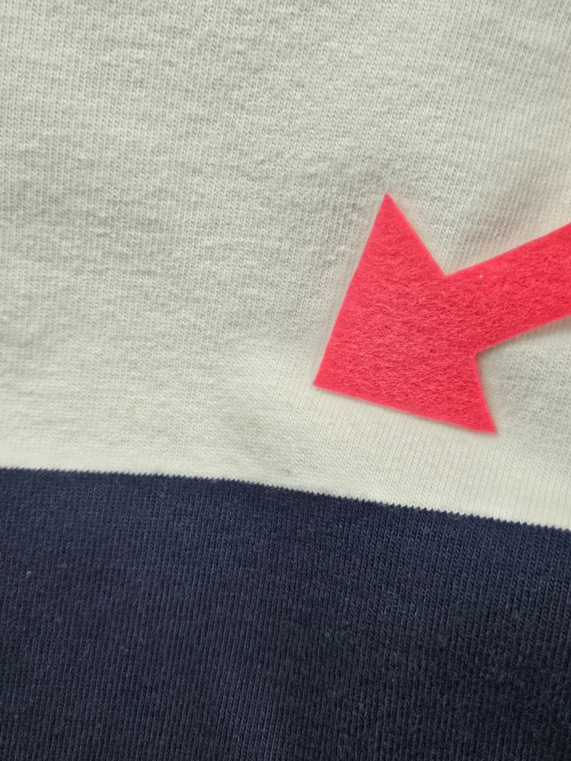 폴로랄프로렌 투톤 컬러블록 럭비 티셔츠 ( L ) / 11612 상품이미지8