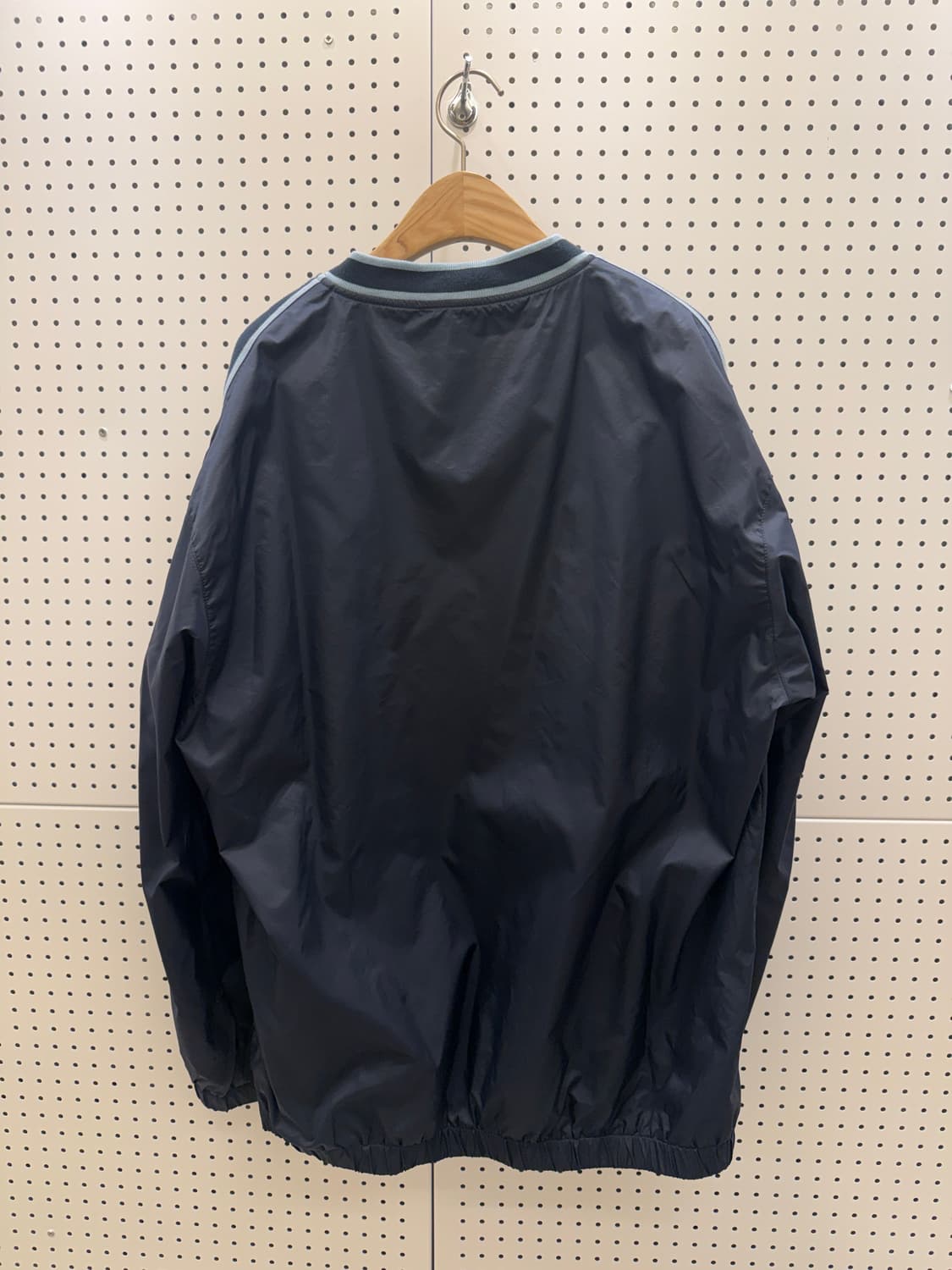 나이키 빅 스우시 브이넥 나일론 웜업 네이비 U839 상품이미지3