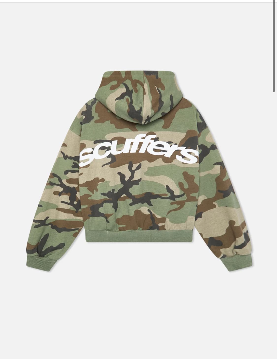 급처)scuffers 카모 후드집업 m 상품이미지2