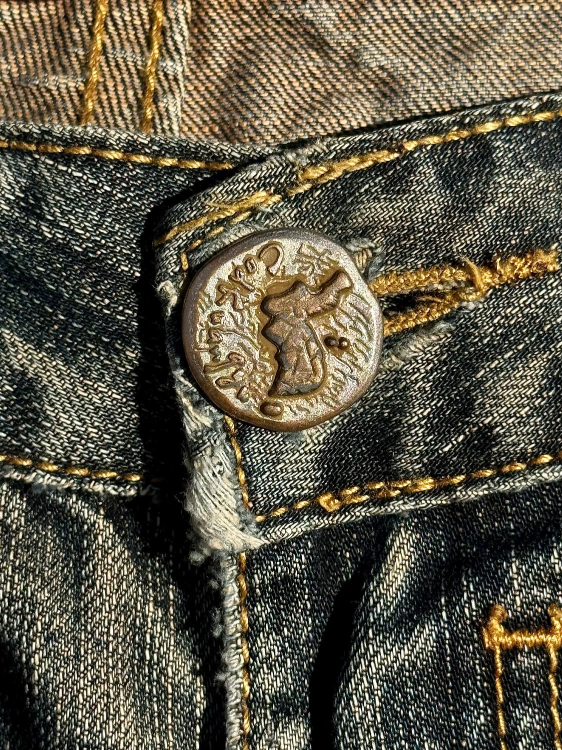 C.O.D high quality Selvedge Repair Denim 상품이미지3