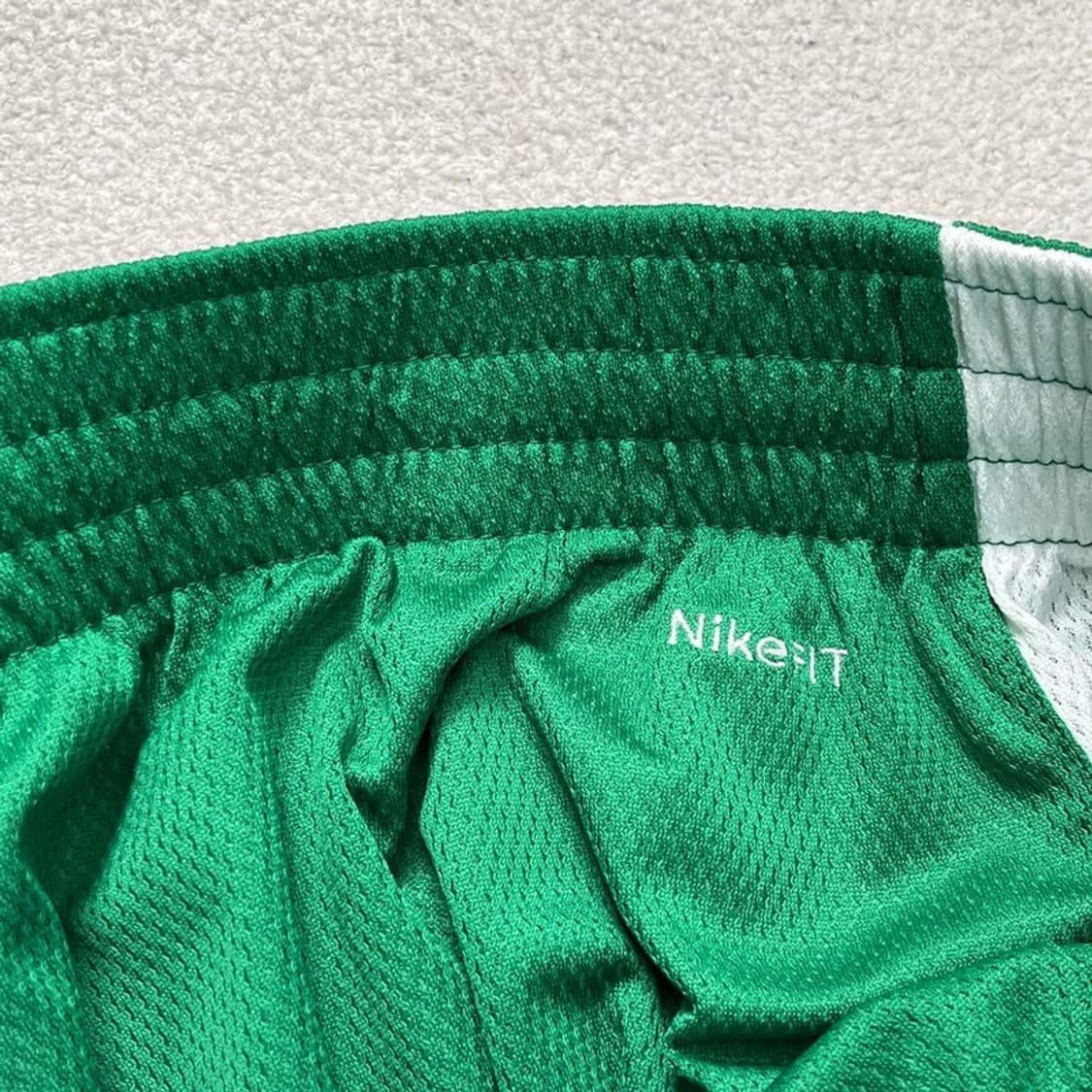 NIKE 드라이핏 메쉬 리버시블 하프팬츠 화이트그린 XXL 상품이미지4
