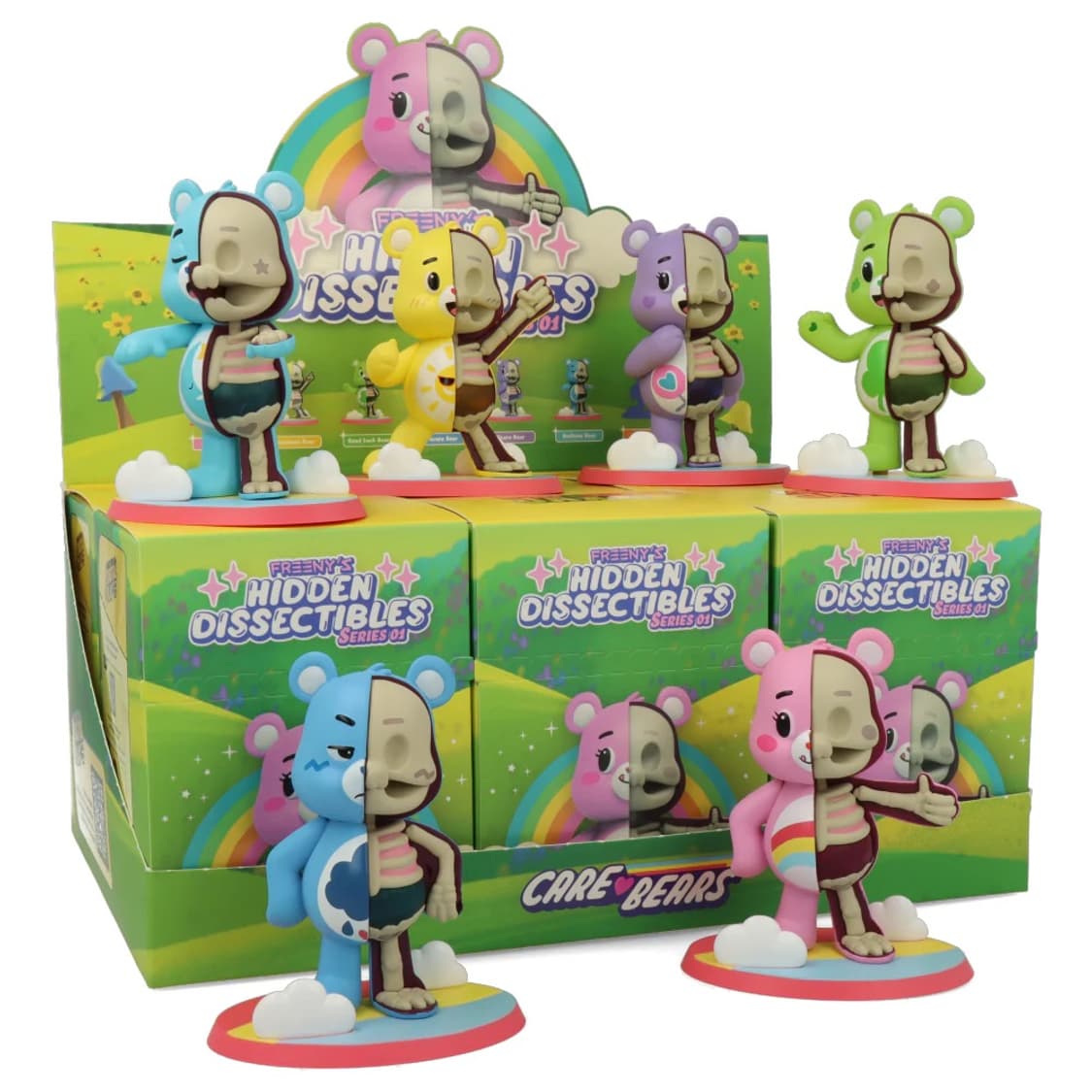 제이슨프리니 hidden dissectible 시리즈 케어베어 6종 세트 상품이미지1