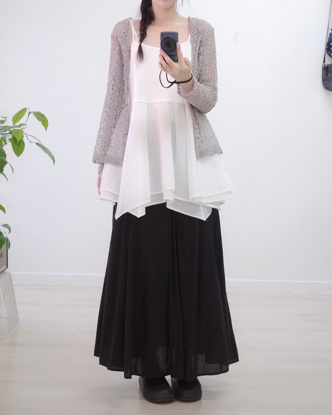 White Layered Sleeveless 상품이미지8
