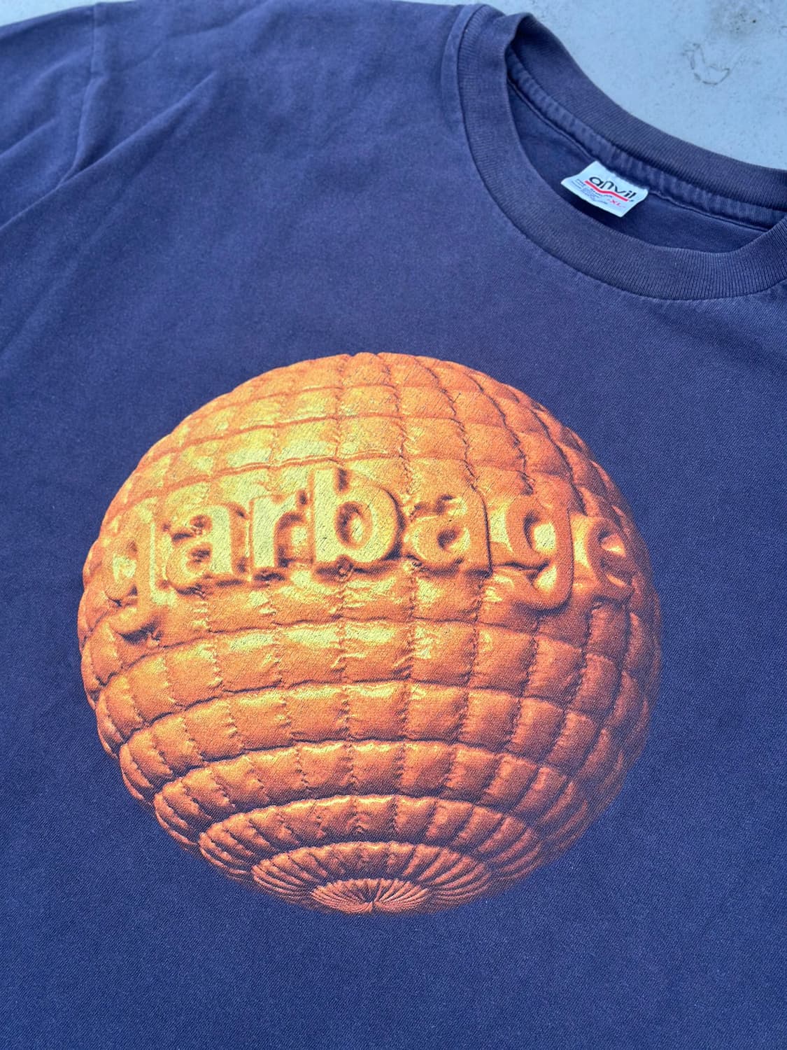 90s vintage garbage 빈티지 밴드티 XL 상품이미지2