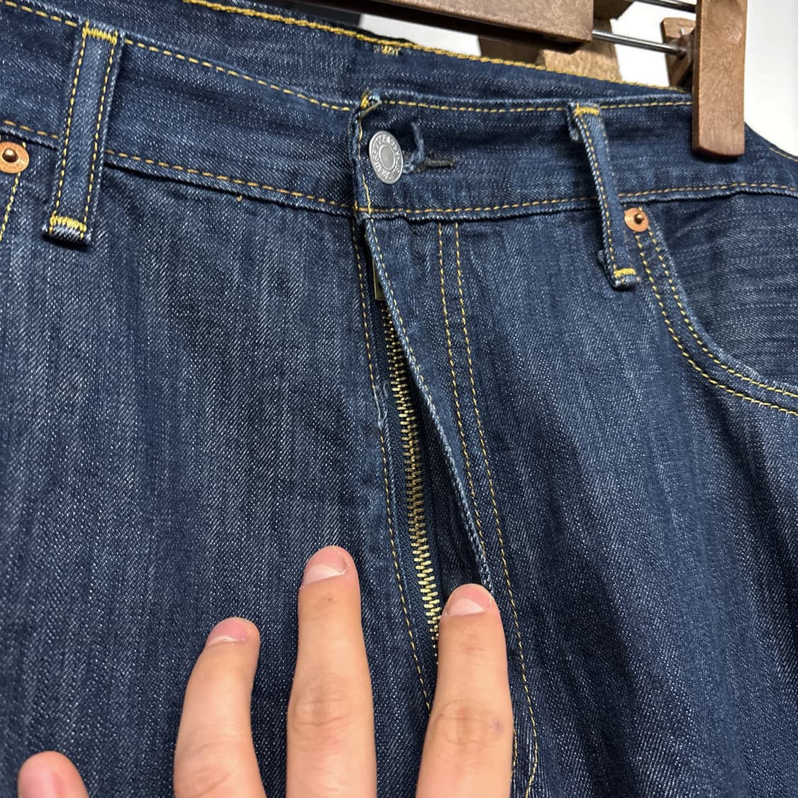 리바이스 569 루즈 스트레이트 라이트코튼 데님팬츠 N996   상품이미지5