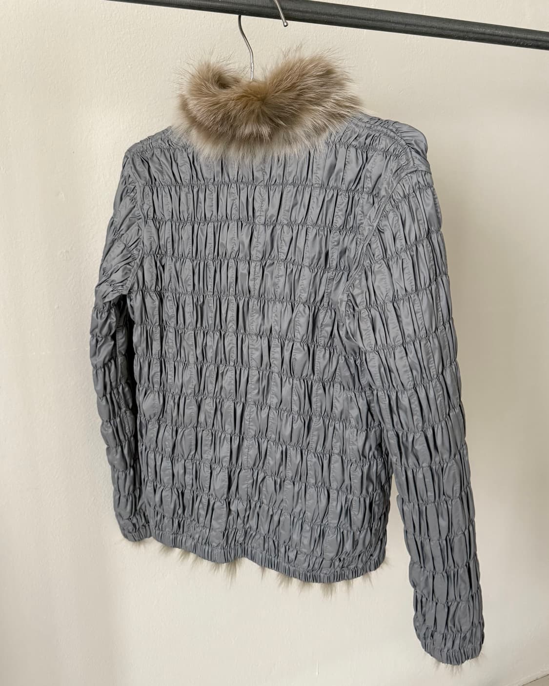 빈티지 셔링 폭스퍼 자켓 상품이미지4