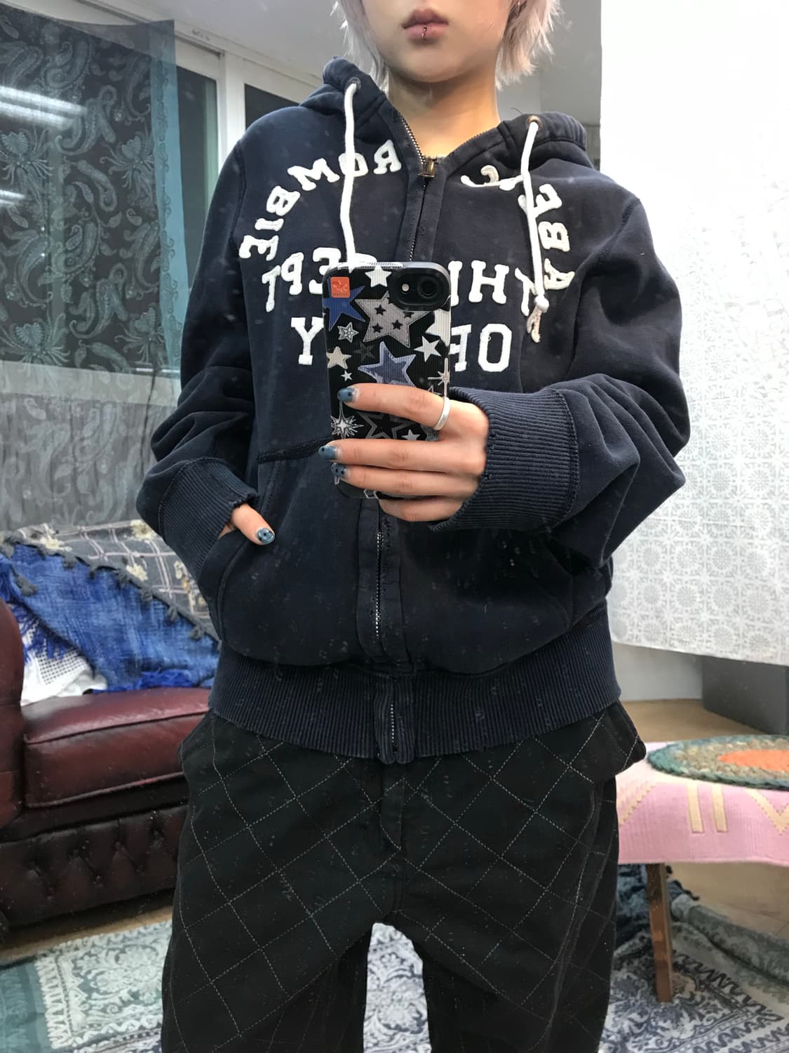 아베크롬비 머슬핏 기모 후드집업  상품이미지1