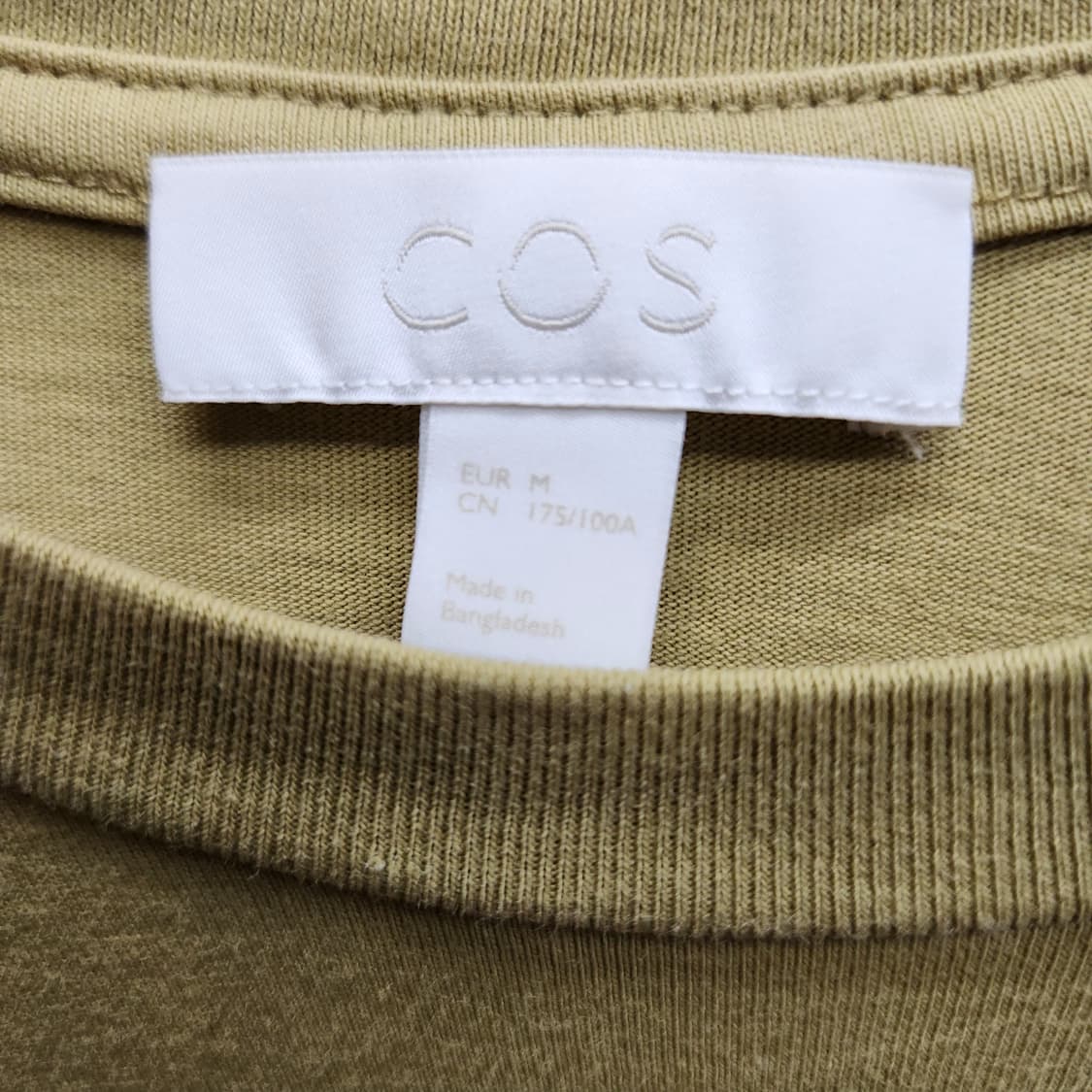COS 코스 오버핏 반팔티 M(XL) 상품이미지5