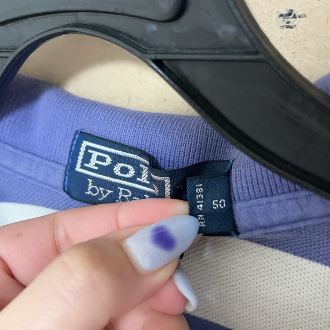 [정품] 폴로 블루포니 단가라 반팔카라티 [ L ] 상품이미지7