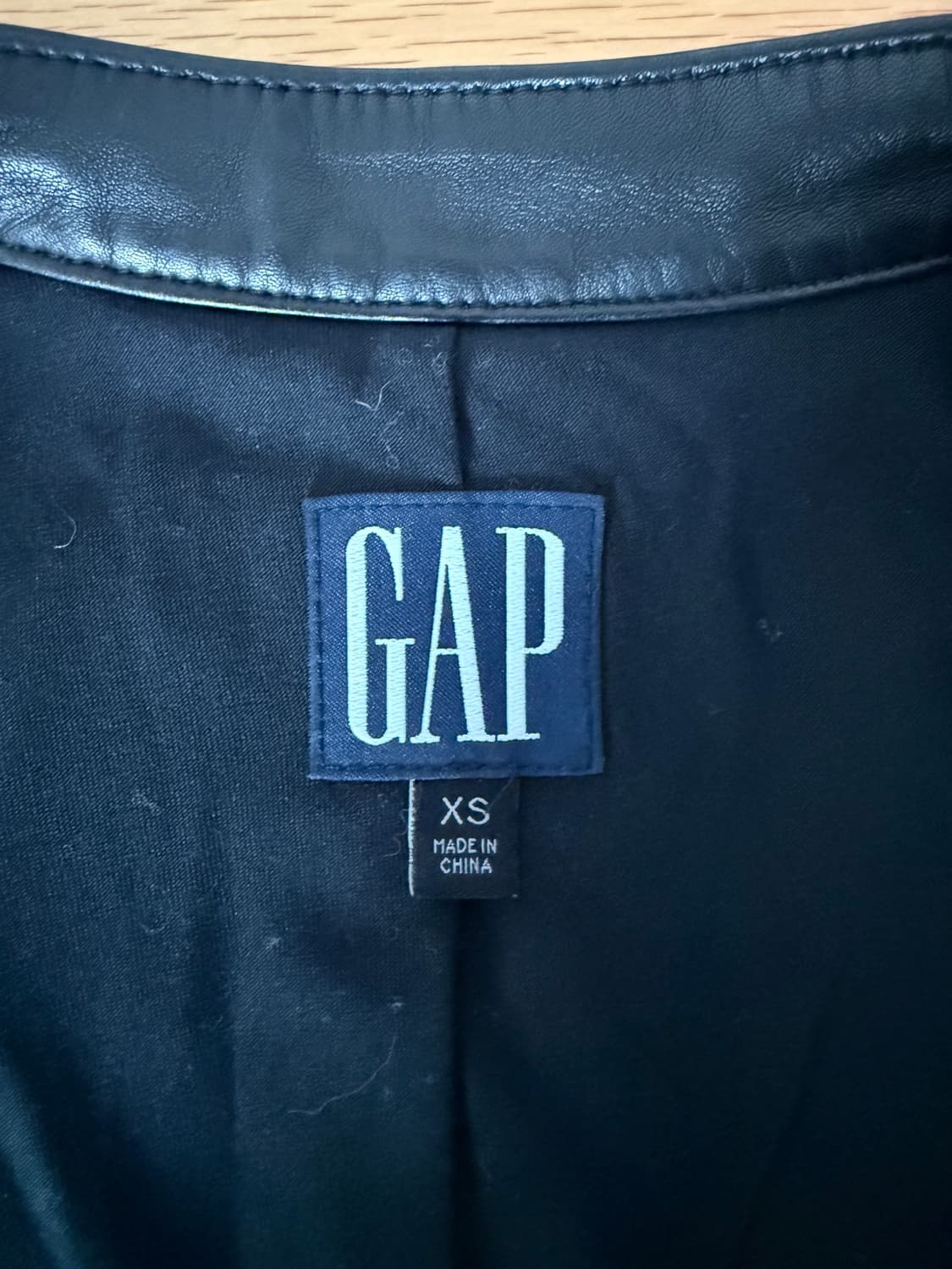 갭(GAP) 레더 싱글 자켓 상품이미지8