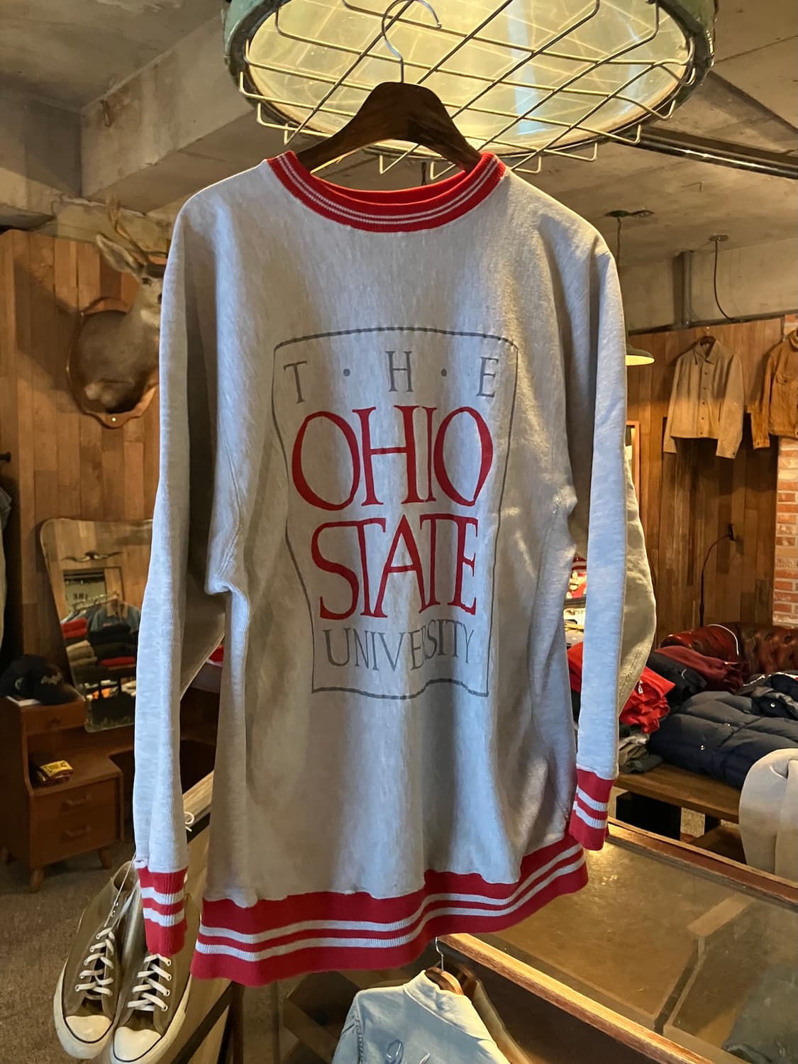 90s USA 빈티지 챔피온 리버스위브 스웻 셔츠 맨투맨 상품이미지2