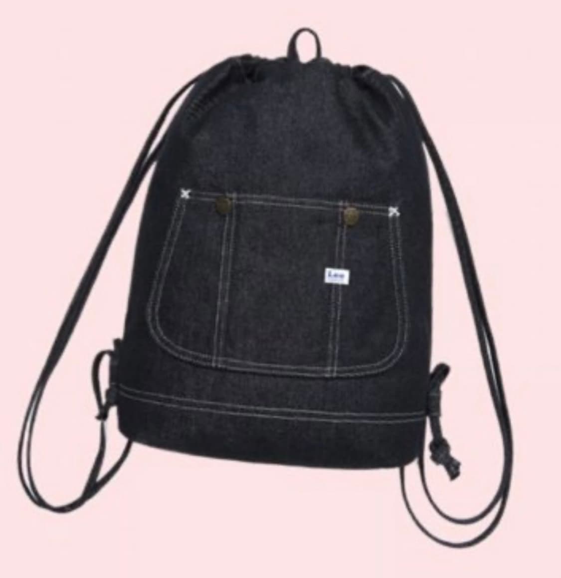 [미개봉새상품] LEE 코튼 스트링백 짐색 인디고 다크 상품이미지5