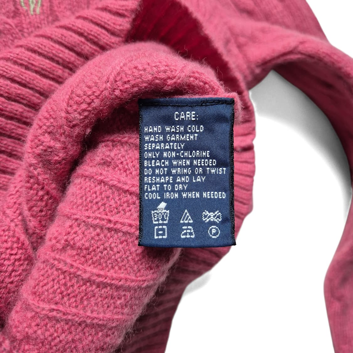 [M] 폴로 랄프로렌 램스울 케이블 니트 상품이미지9