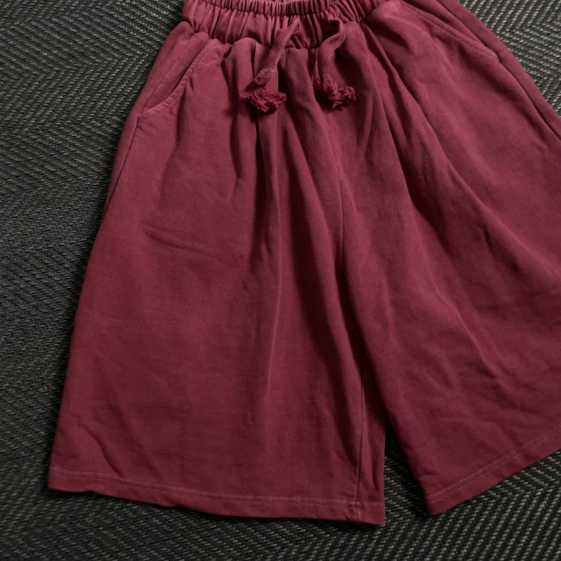 Mujeun 카펜터 스웻 버뮤다 트레이닝 팬츠y 4292 상품이미지3