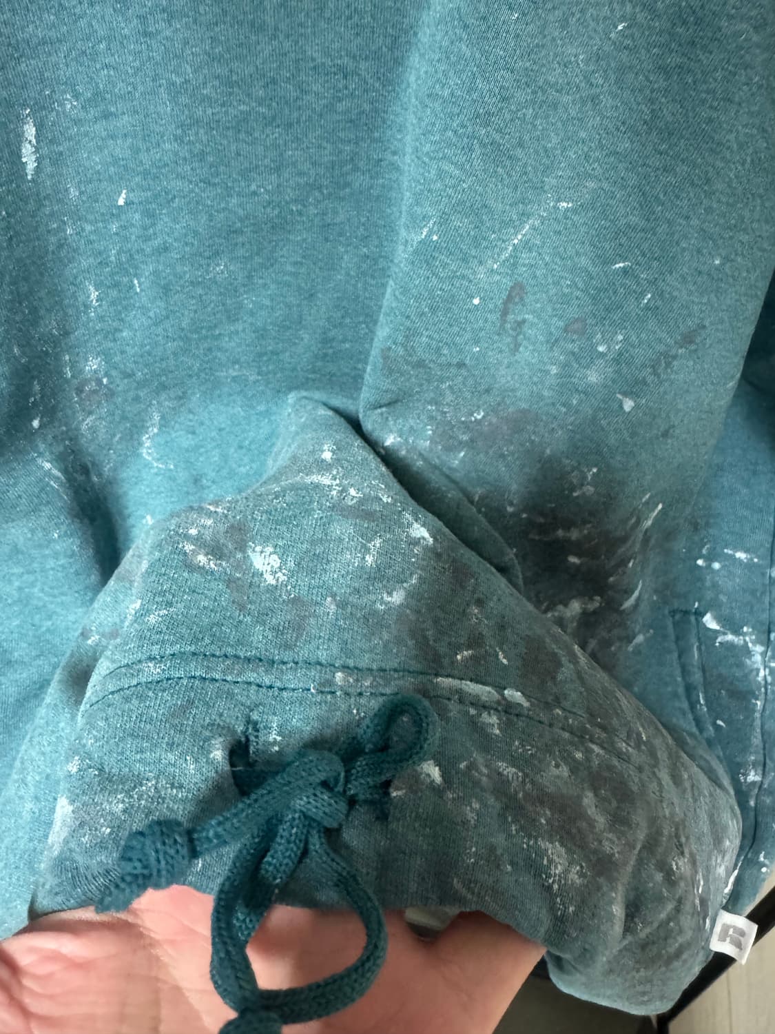 러셀 x 풋락커 빈티지 후드 후디 스웻 russell usa 상품이미지7