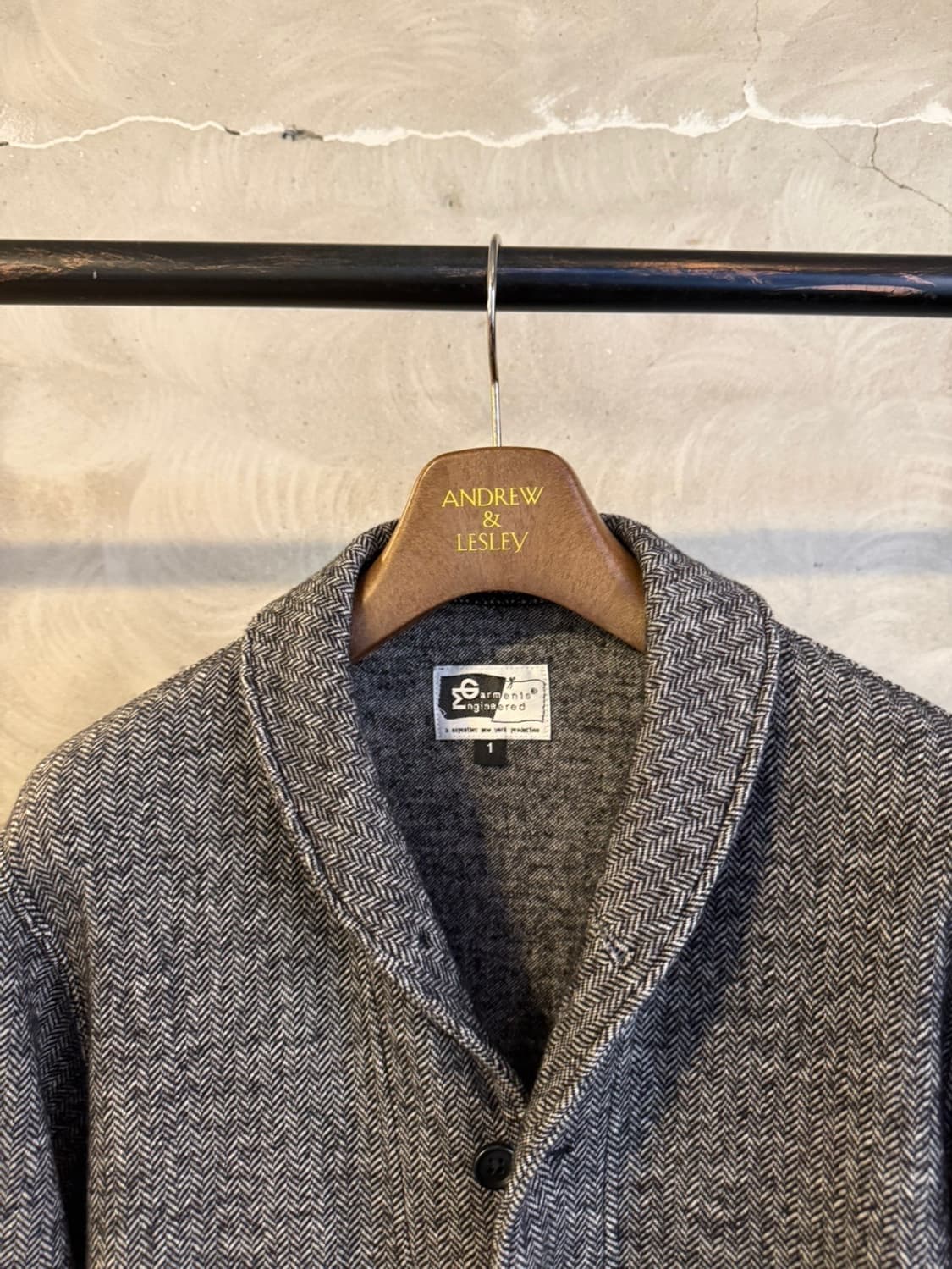 엔지니어드 가먼츠 시그니처 트위드 코트 남성95 상품이미지6