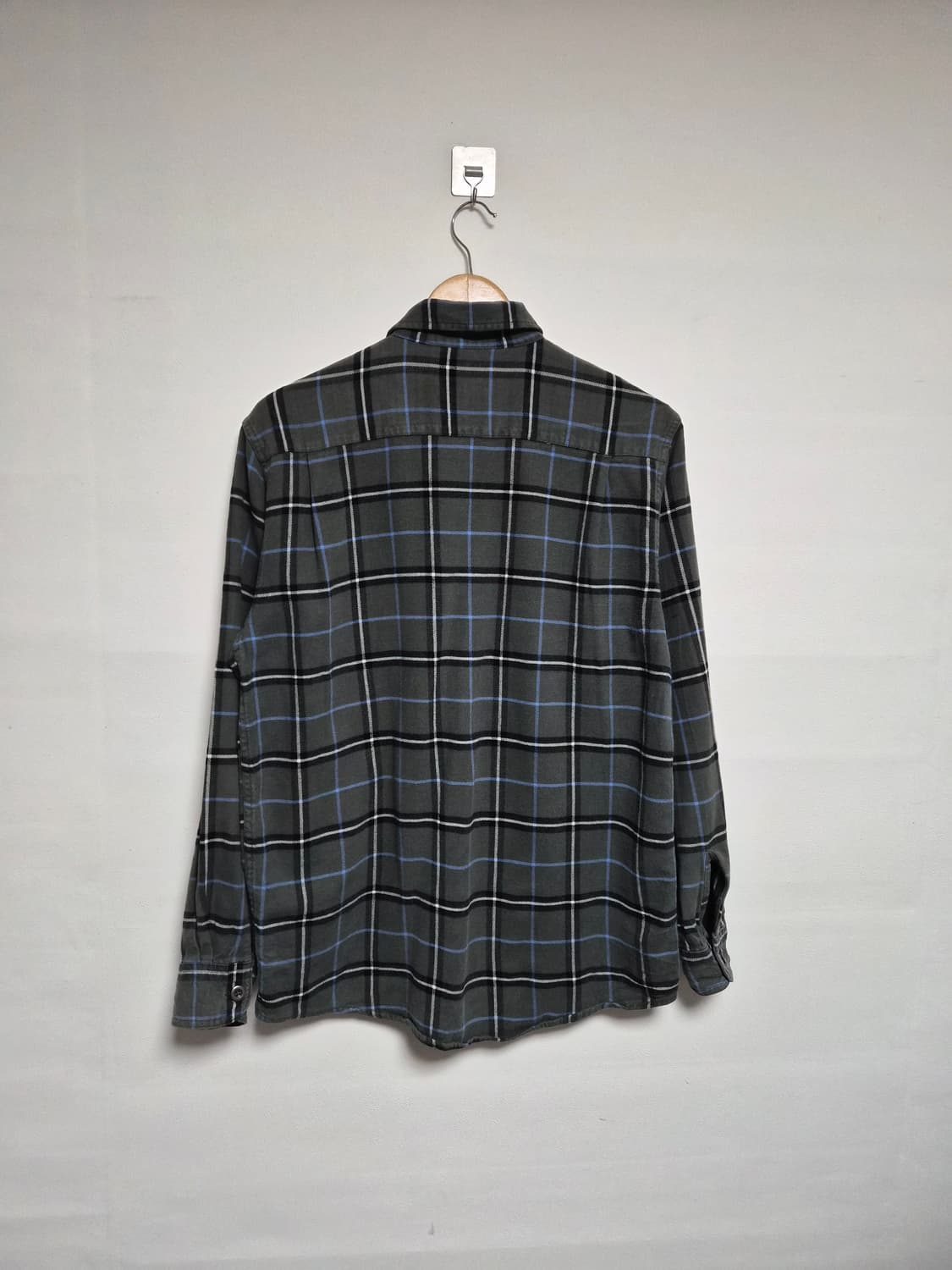 랭글러Wrangler 체크 코튼 셔츠 M사이즈 - S290 상품이미지5