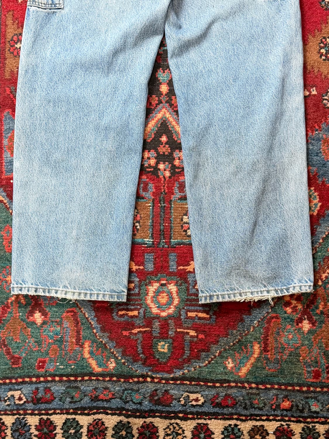 00’s OG 칼하트 데님 더블니 칼하트 B73 썩블니 상품이미지6