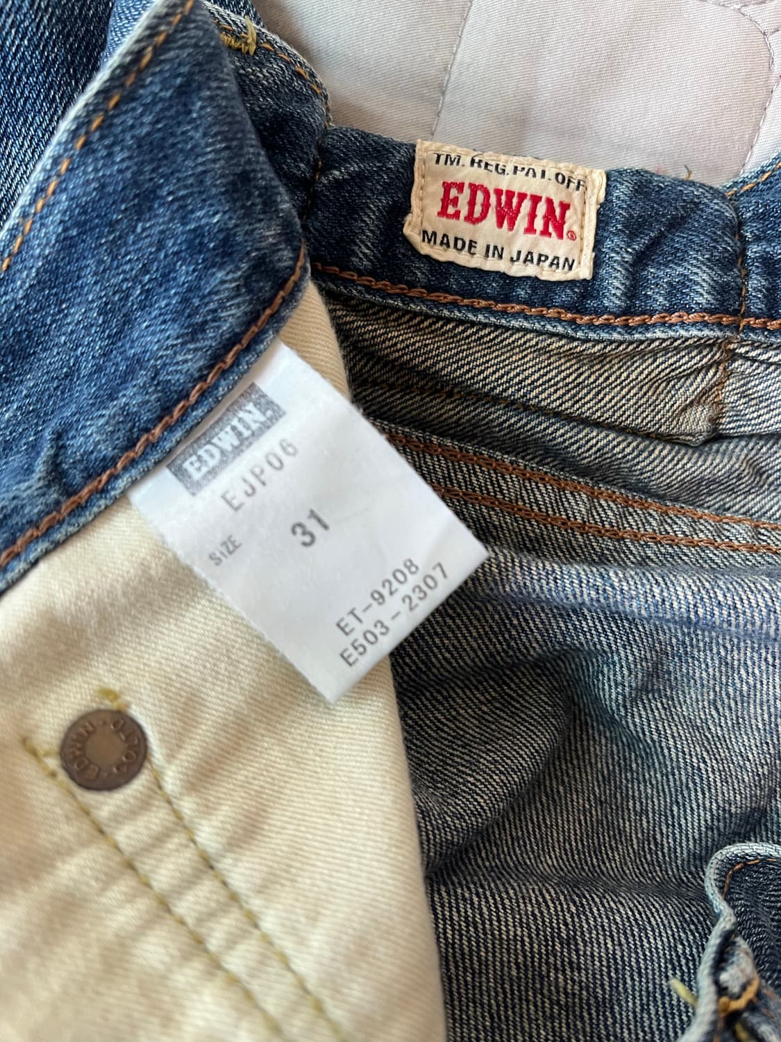 (31) 에드윈 스트레이트 데님 팬츠 503 상품이미지3
