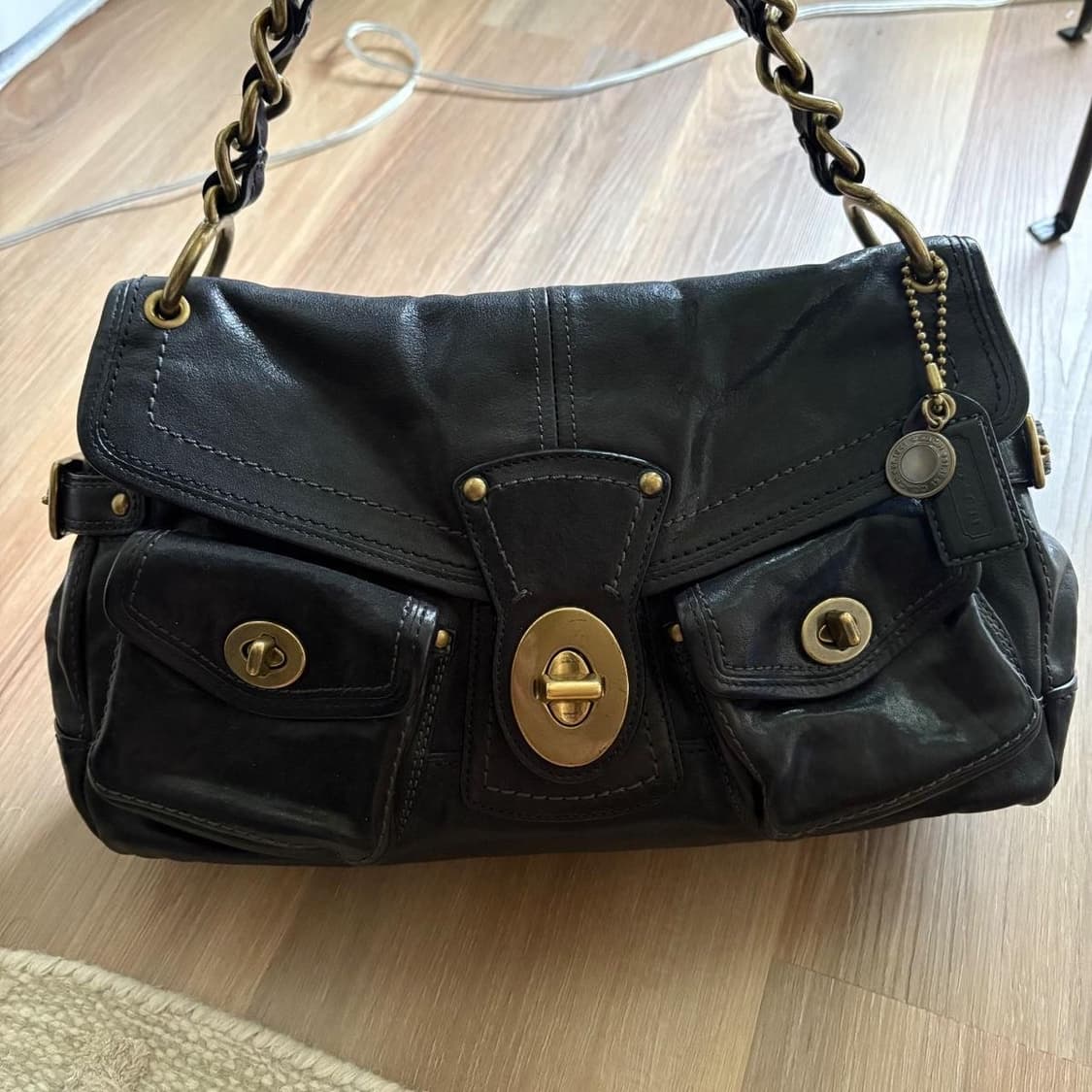 코치 레거시 숄더백 coach leigh legacy bag 상품이미지6