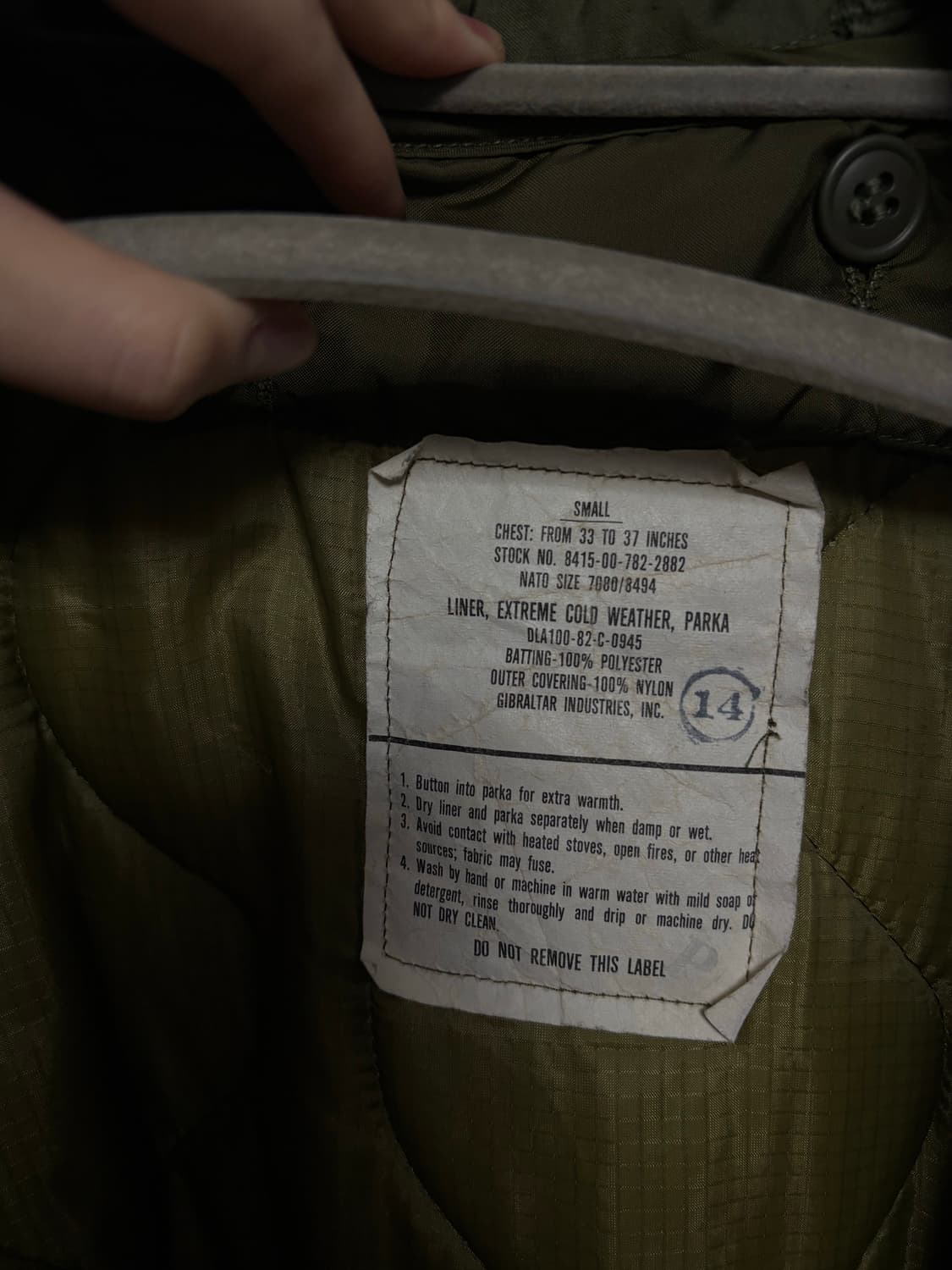 오리지널 M-65 피쉬테일 은지퍼 개파카 상품이미지8