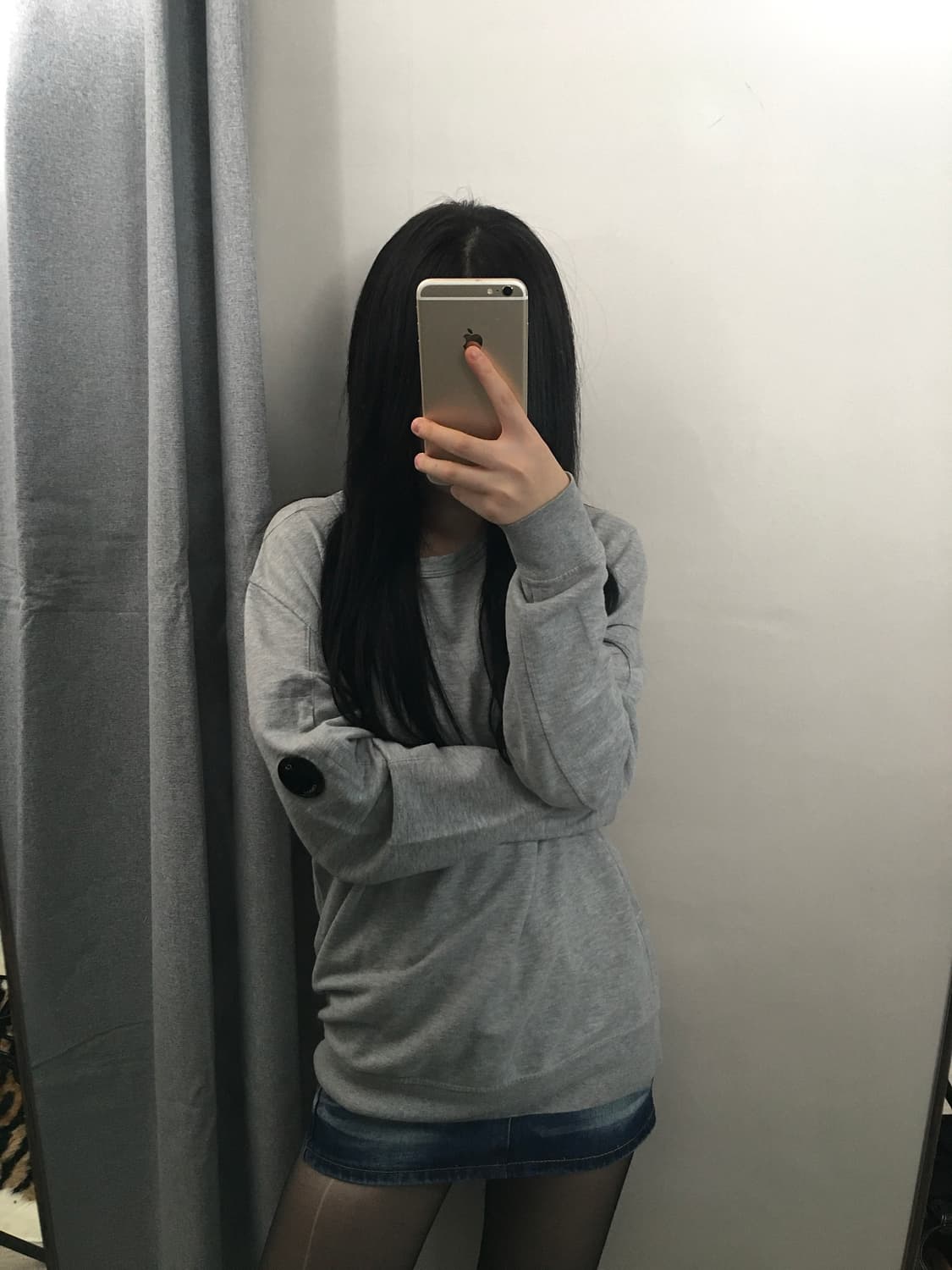 [정품]씨피 컴퍼니 렌즈 맨투맨 그레이 M 상품이미지2