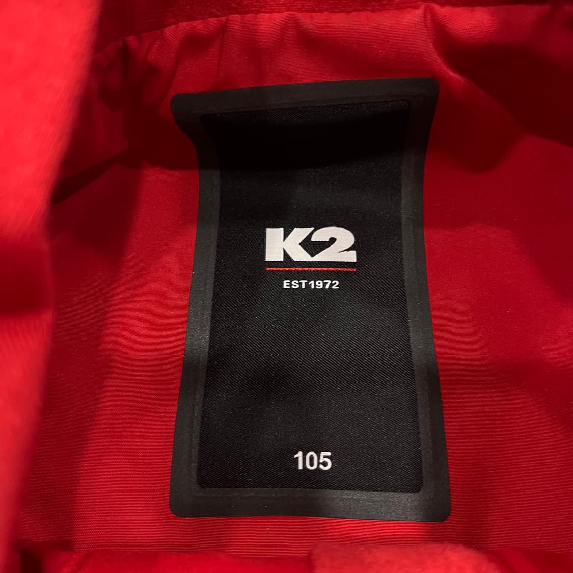 105 K2 레드 바람막이 자켓 상품이미지5