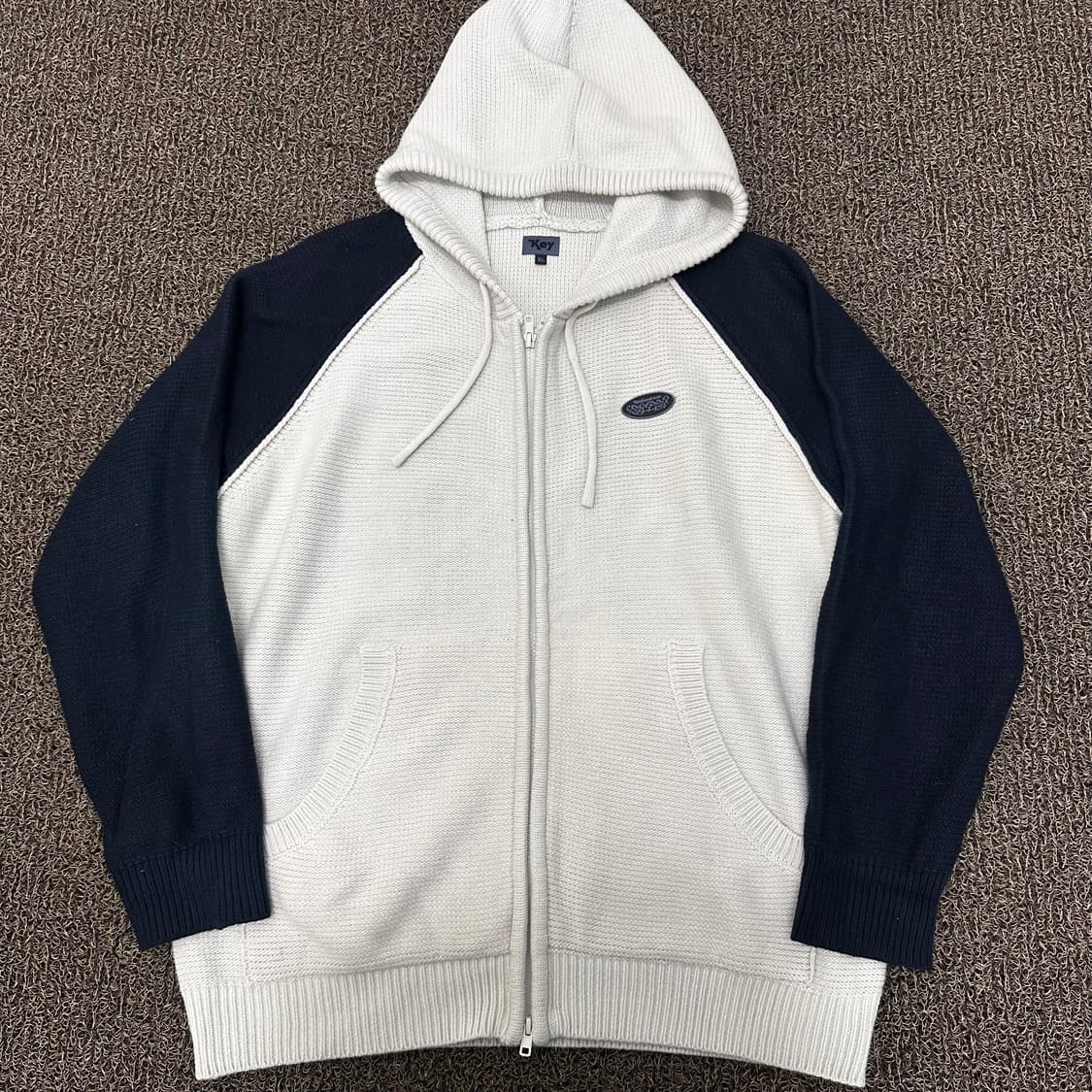 샤이니 키 니트 후드집업 XL 상품이미지1