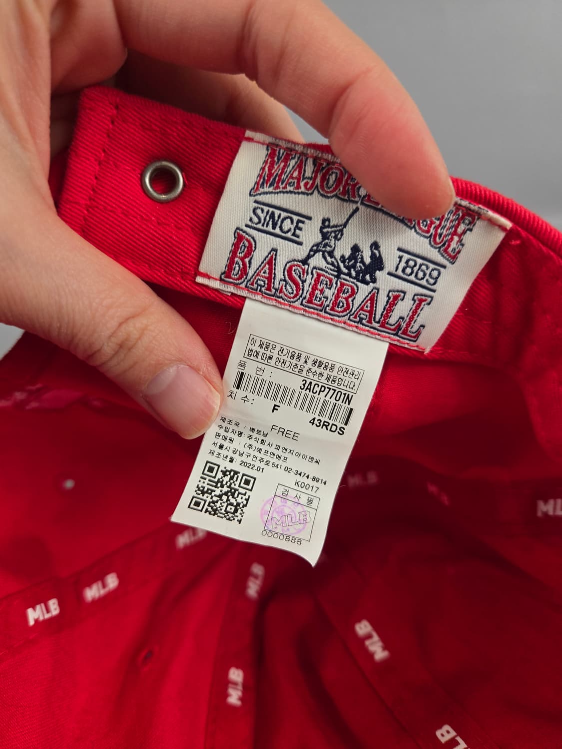 [무료배송]MLB 루키 언스트럭쳐 볼캡 보스턴 레드삭스 야구 모자 엠엘비 상품이미지6