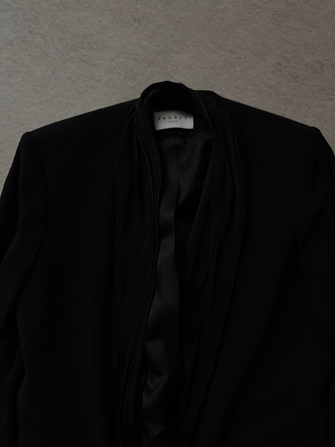 산드로 스카프 테일러드 자켓  상품이미지2