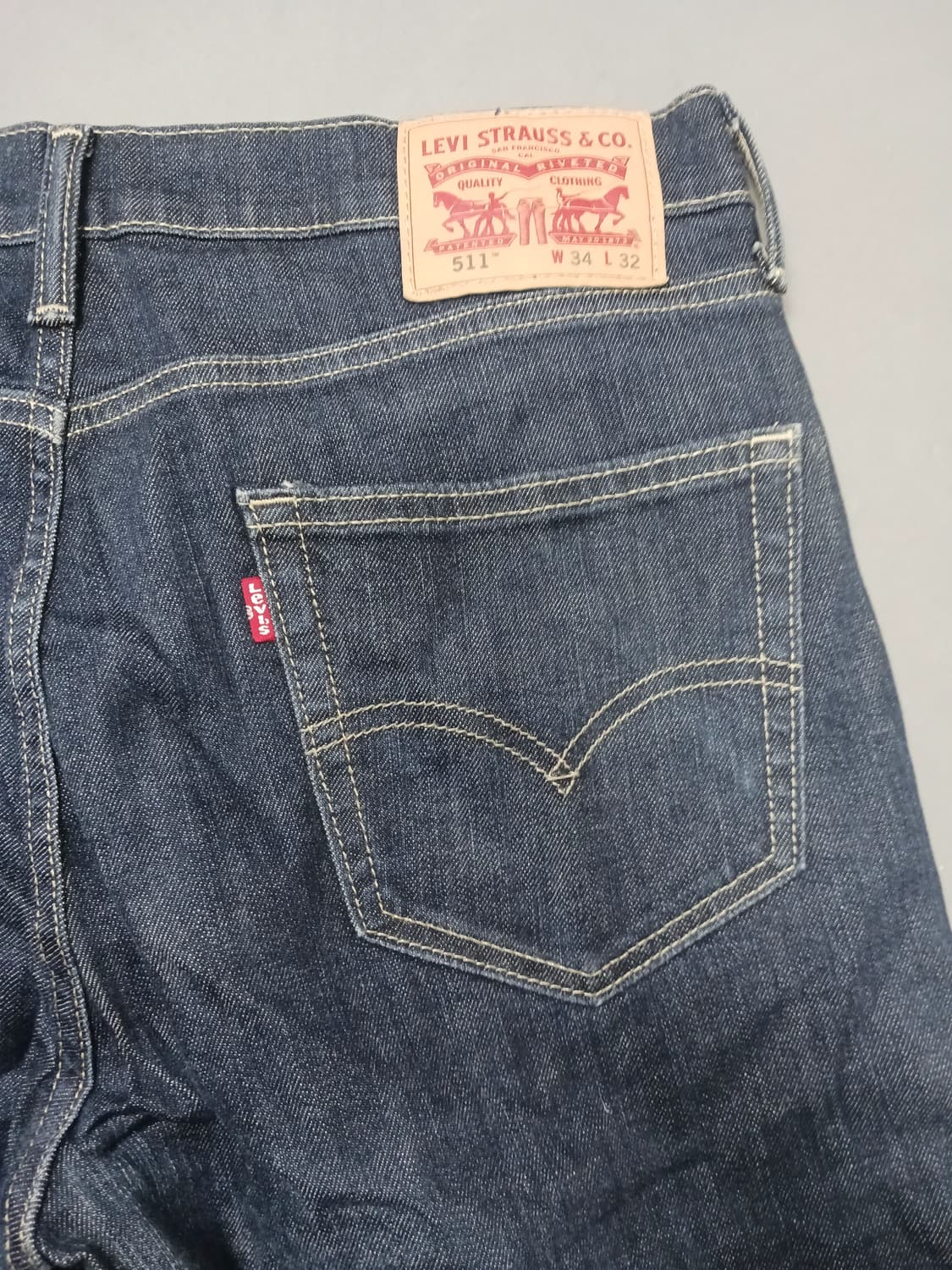 [34] 리바이스 511 다크린스 슬림진 청바지 상품이미지9