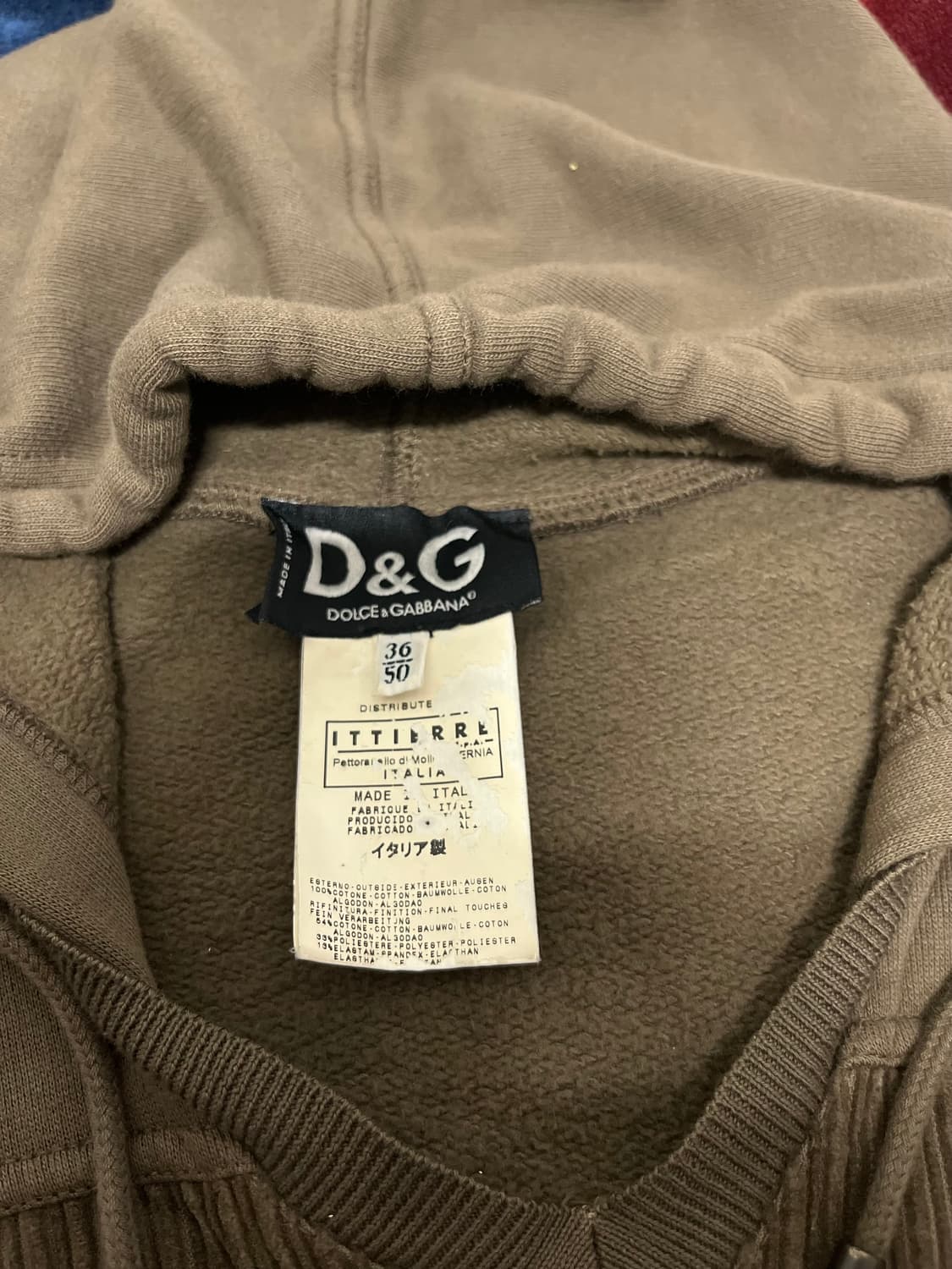 돌체앤가바나 코듀로이 후드티 105 상품이미지2