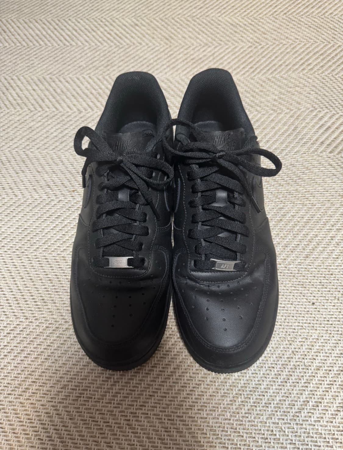 나이키 에어포스 블랙 280 상품이미지1