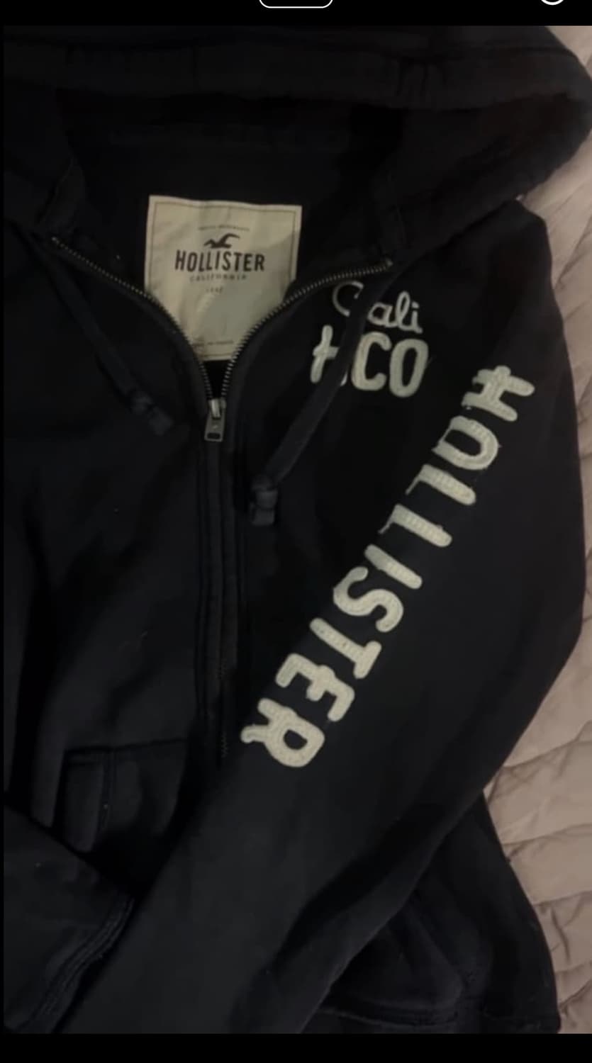 초희귀 홀리스터 딱붙핏 후드집업 상품이미지2