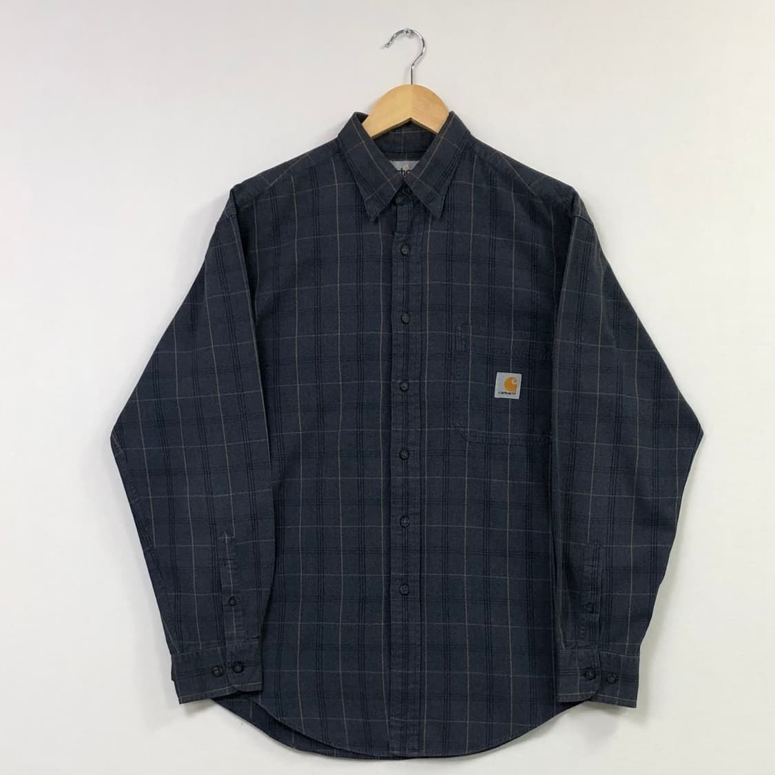 L 칼하트 체크 워크 남방 상품이미지2