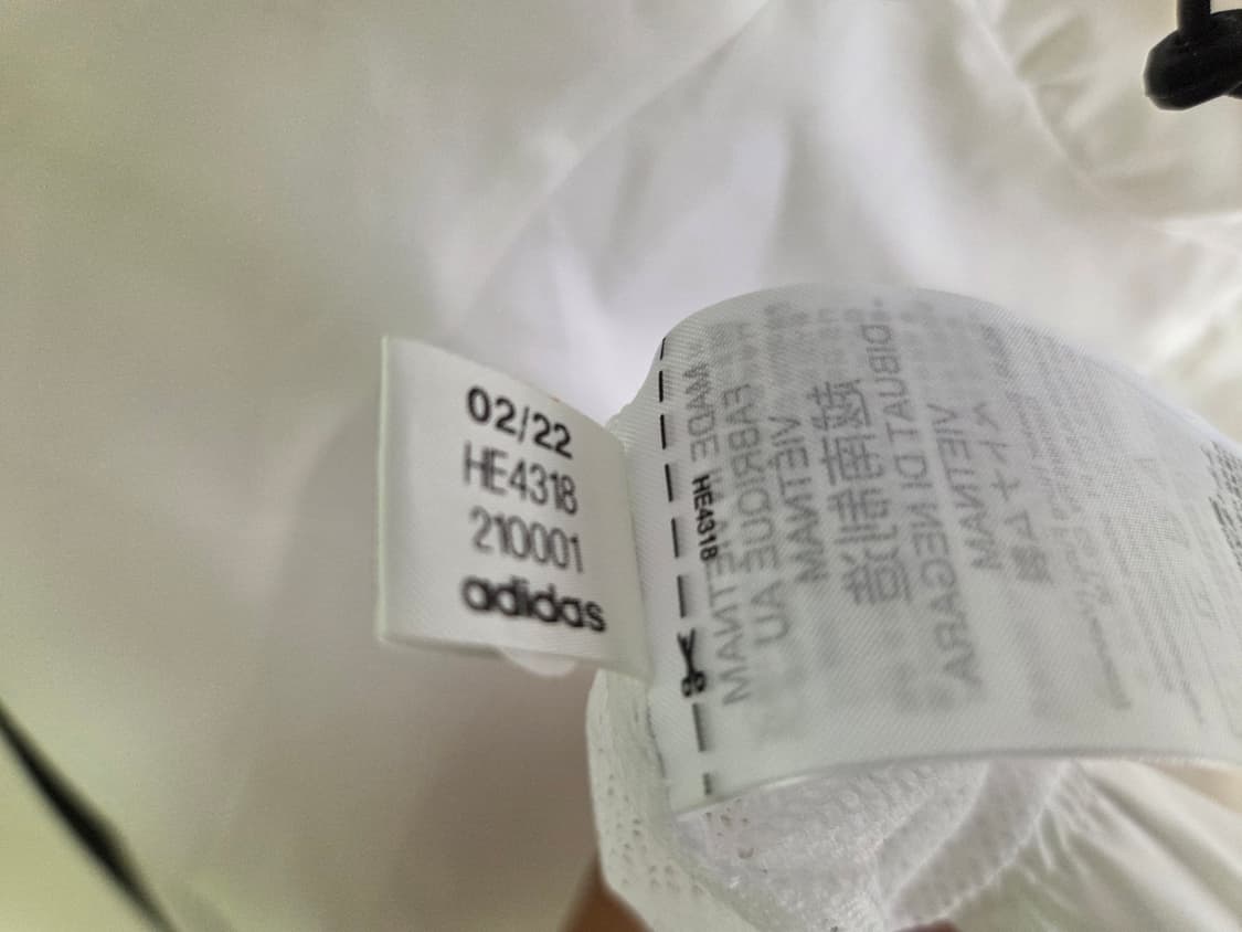 아디다스 흰색 바람막이 후드집업 A/2XL 상품이미지5