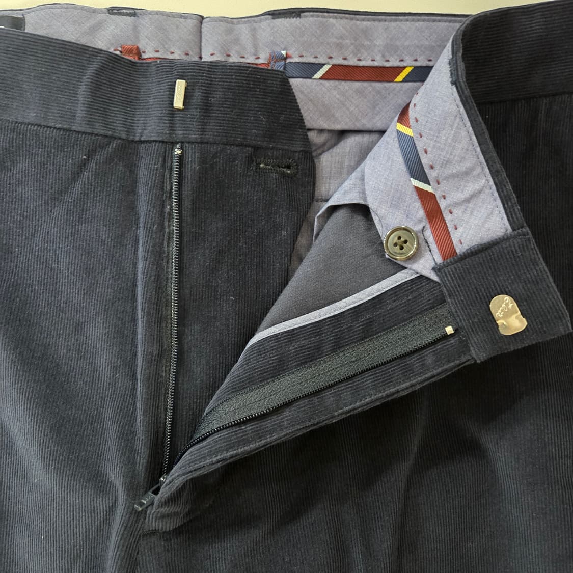 렌즈앤드 네이비 코듀로이 팬츠 34 상품이미지3