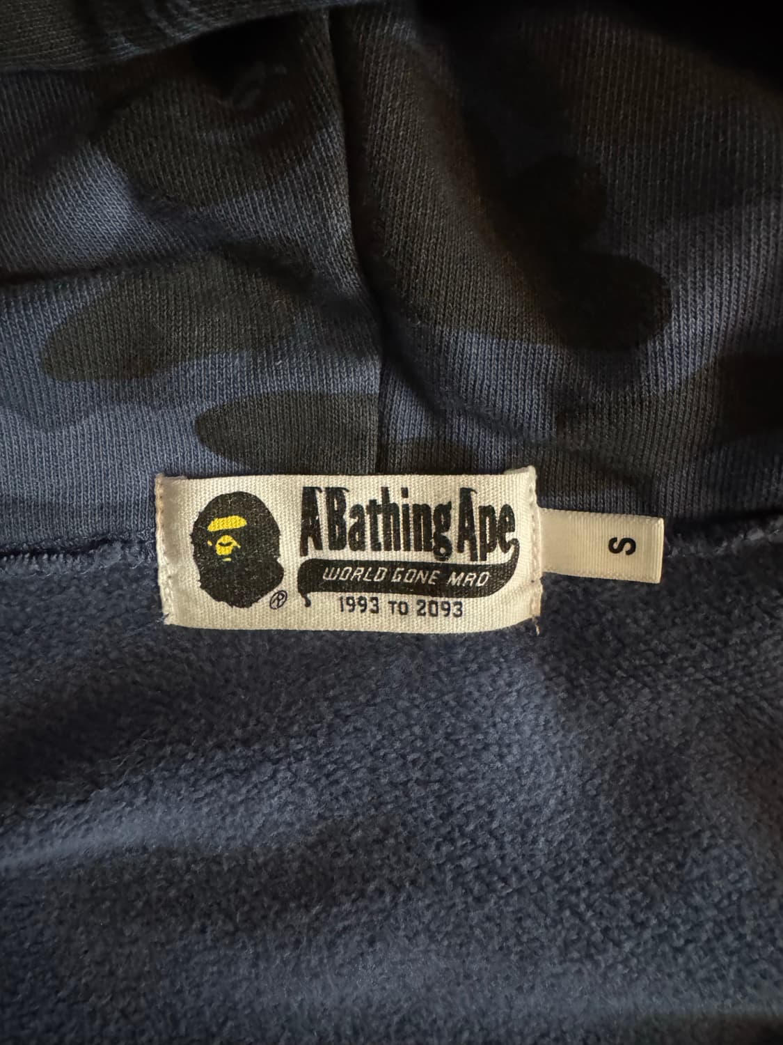 베이프 샤크 후드집업 청계 상품이미지4