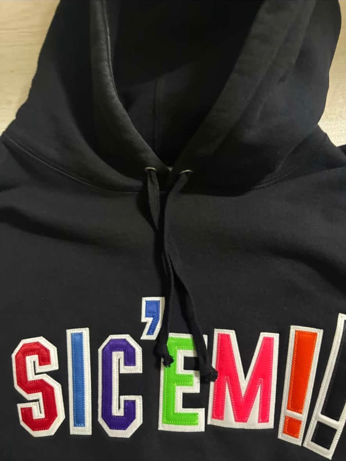 슈프림 더블탭스 후드티 L 블랙 상품이미지2