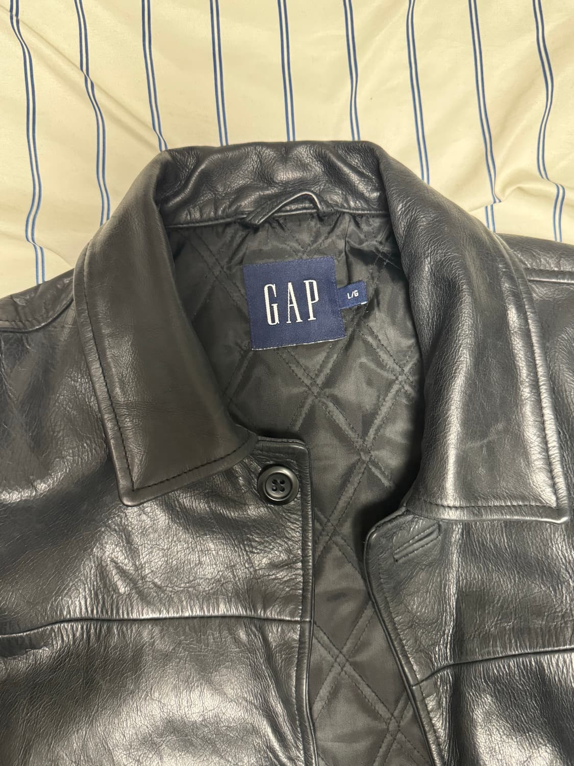 90s 올드갭 카코트 블랙L 상품이미지3