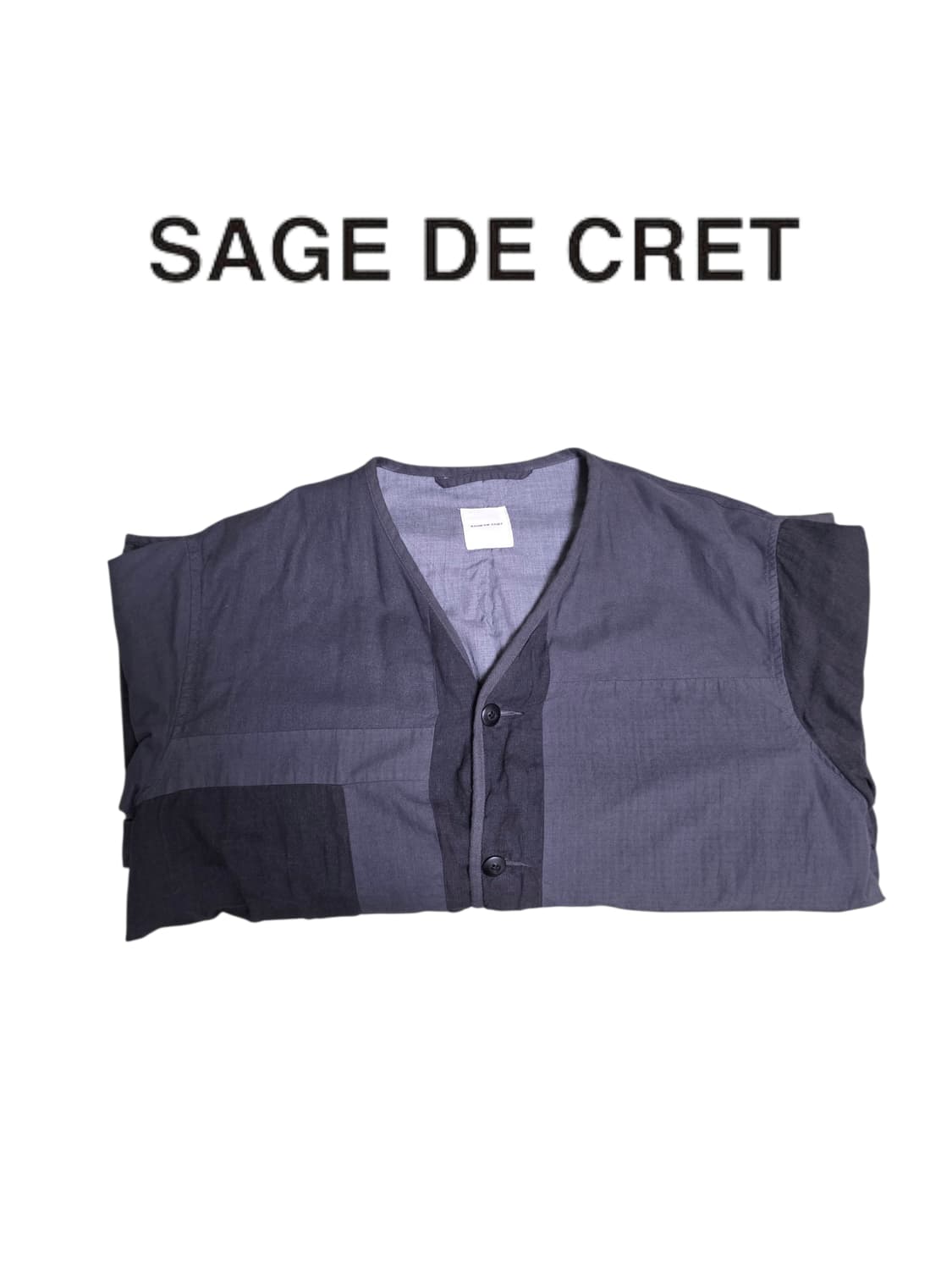 [3] sage de cret 사쥬드크레 패치워크 집업 상품이미지4