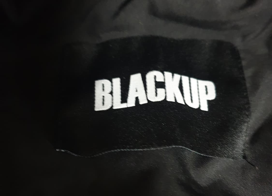 BLACK UP 아키 오버핏 패딩 블랙 (L) 상품이미지2