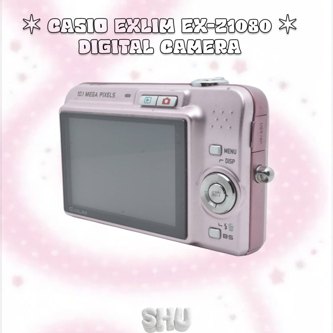 카시오 엑슬림 EX-Z1080 빈티지 디카 핑크 상품이미지4